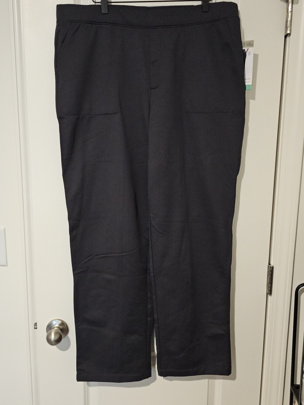 Mondetta Womens NWT Black Straightleg PullOn Pant Size XL